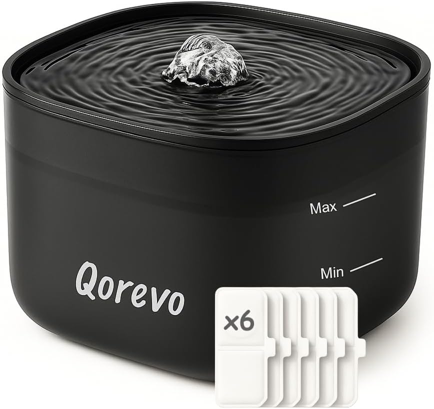 Fontaine à Eau Silencieuse 2.5L pour Chats et Chiens