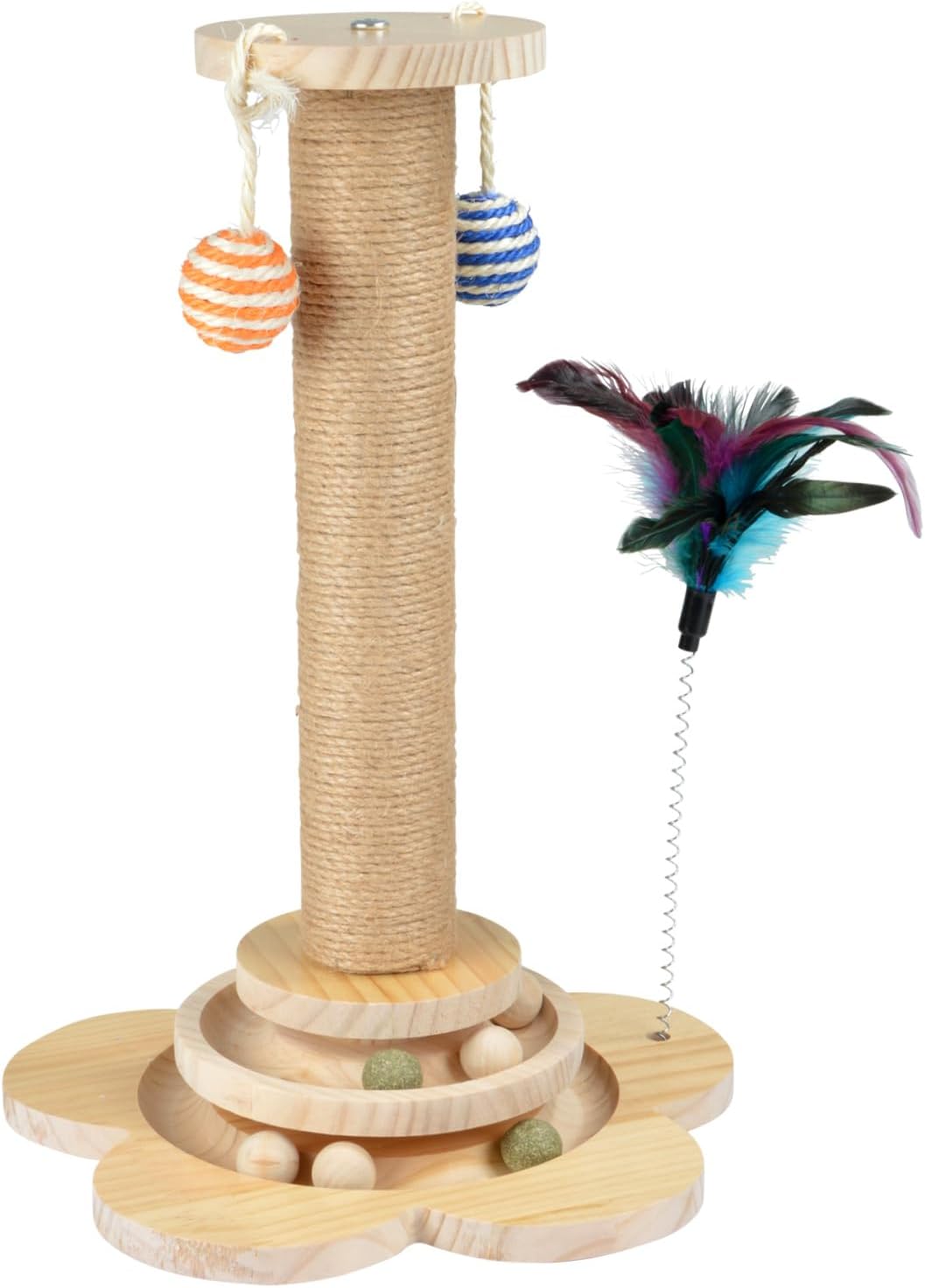 Colonne à Griffer Love Story avec Jouets Intégrés