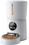 Faroro Distributeur Automatique Croquettes Chat 4L Blanc