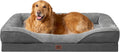 Panier Chien Orthopédique XL Déhoussable Gris
