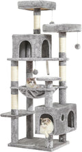 Grand Arbre à Chat Stable avec Hamac et Niches