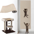 Grattoir Chat Autocollant pour Mur et Coin