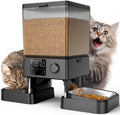 Mangeoire Automatique pour Chats 5L avec 2 Bols