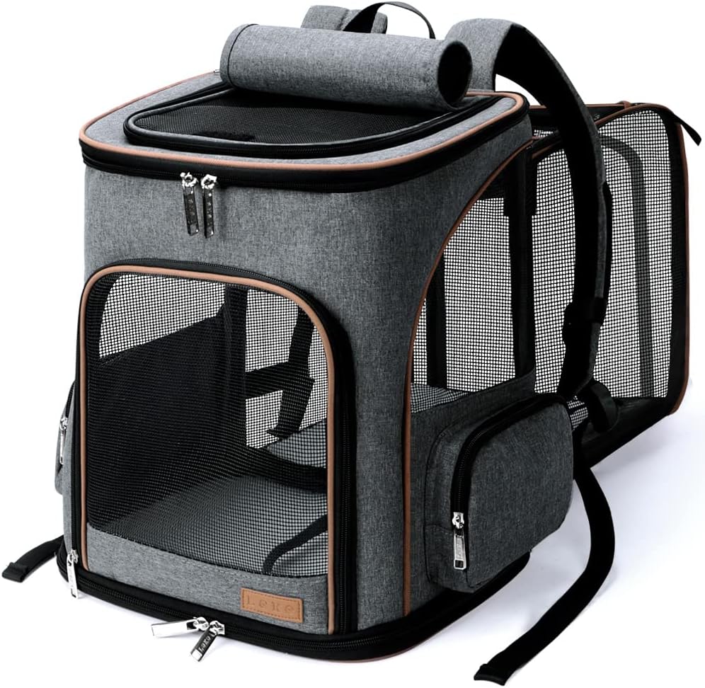 Sac à dos extensible pour chat et petit chien Lekesky