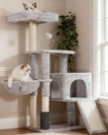 Heybly Arbre à Chat avec Brosse et Griffoir