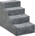 Escalier Antidérapant pour Animaux PawHut 4 Marches