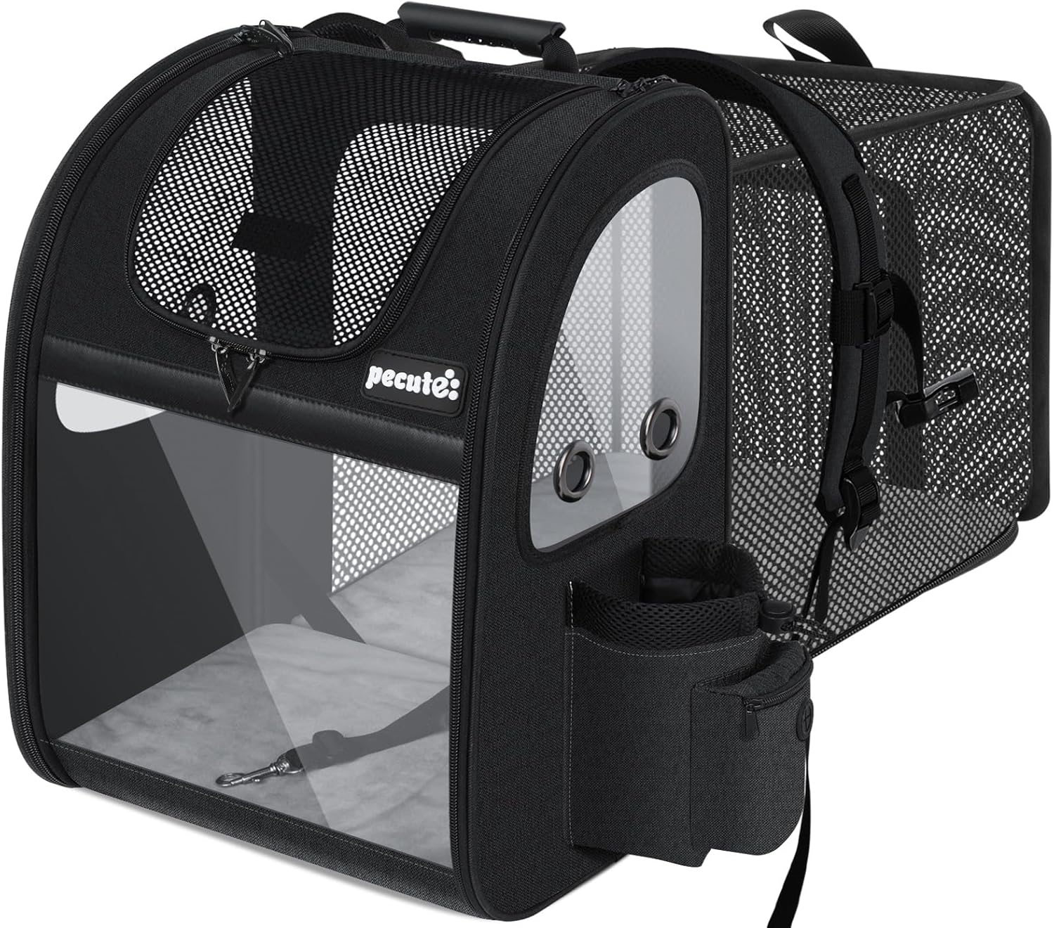 Sac à Dos Extensible pour Chat et Petit Chien