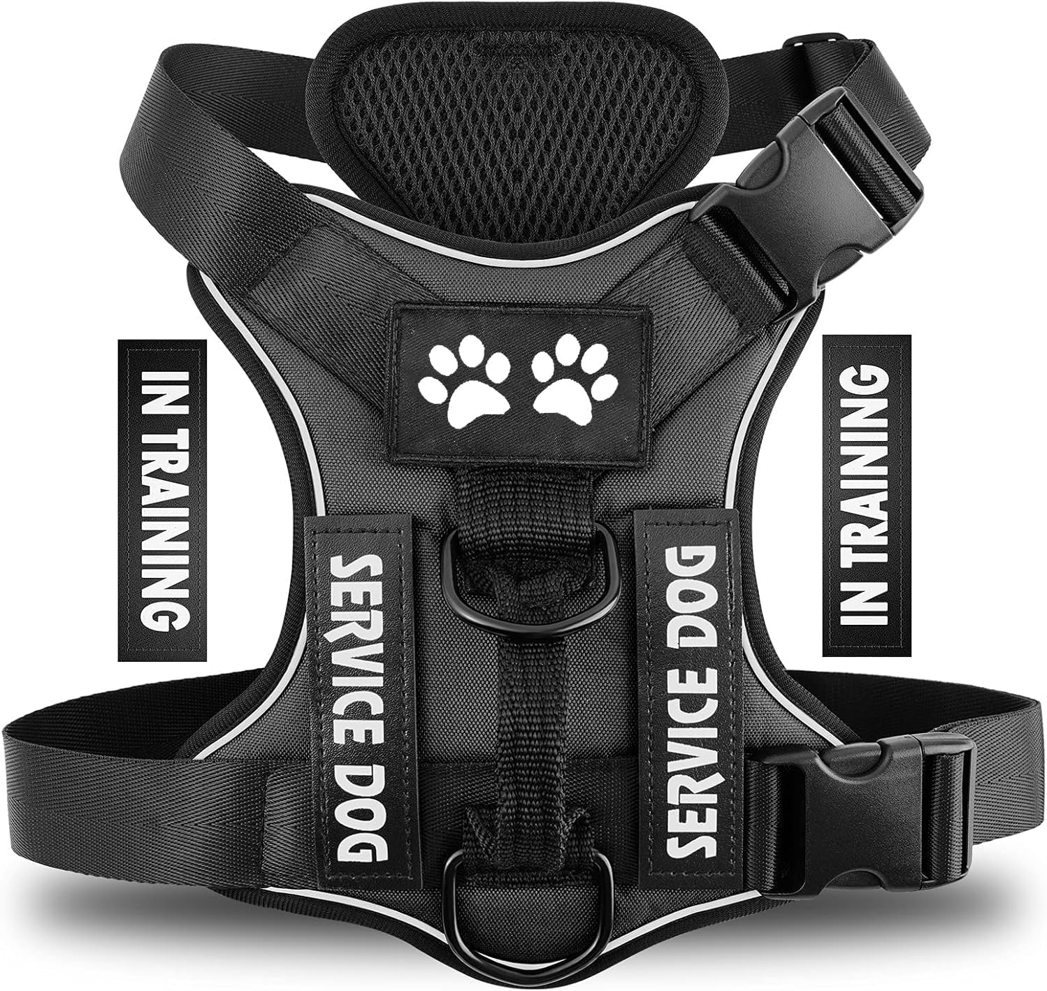 Harnais Anti Traction Réfléchissant pour Chiens