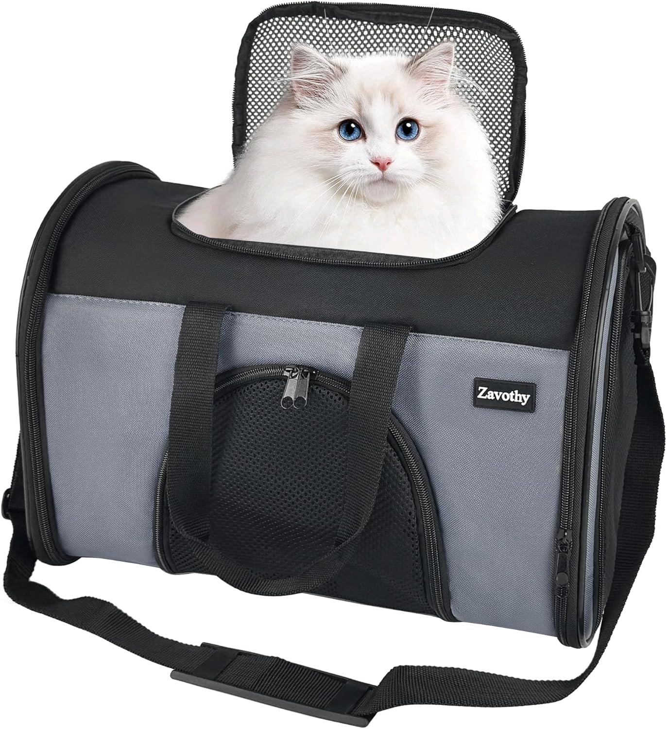 Zavothy Sac Transport Respirant et Pliable pour Animaux