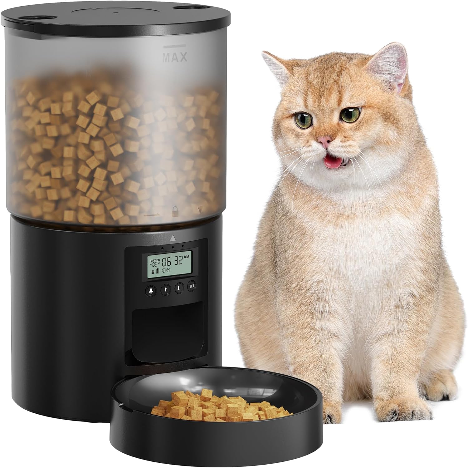 Distributeur Automatique Croquettes Chat 4L Programmable